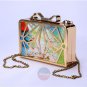 Artsivaris NEW Women Handbag Evening Clutch Party Metal Patchwork Mini Bag