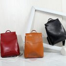 Artsivaris Vintage Leather Backpack School College Bag Casual Travel Satchel