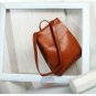 Artsivaris Vintage Leather Backpack School College Bag Casual Travel Satchel