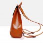 Artsivaris Vintage Leather Backpack School College Bag Casual Travel Satchel