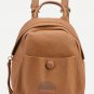 Stylish Pebbled Backpack Faux Leather Women Handbag Travel Casual Bag Rucksack