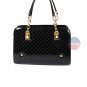 Stylish Women Handbag Black Leather Shoulder Bags Lady Messenger Purse Bag