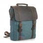 Artsivaris New Vintage Large Canvas Leather Men Women Backpack 15" Laptop Bag