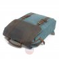 Artsivaris New Vintage Large Canvas Leather Men Women Backpack 15" Laptop Bag