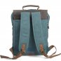 Artsivaris New Vintage Large Canvas Leather Men Women Backpack 15" Laptop Bag