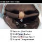 Artsivaris New Vintage Large Canvas Leather Men Women Backpack 15" Laptop Bag