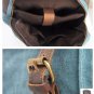 Artsivaris New Vintage Large Canvas Leather Men Women Backpack 15" Laptop Bag