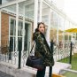 Elegant Big Vacation Handbag Leather Messenger Women Bag Travel Purse Tote