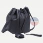 Stylish Women Purse Black Tassel Handbag Drawstring Travel Book Satchel Hobo Bag