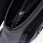 Vintage Black Leather Backpack Flap Buckle Shoulder Bag School Travel Rucksack