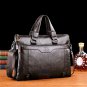 Artsivaris Men Business Briefcase Leather Laptop Computer Travel Messenger Bag
