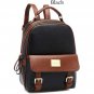 Stylish Women New Leather Backpack Travel Book Rucksack School Waterproof Bag