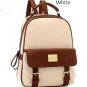 Stylish Women New Leather Backpack Travel Book Rucksack School Waterproof Bag