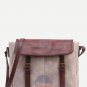 Stylish Vintage Buckled Sling Leather Messenger Bag Travel School Book Satchel