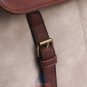 Stylish Vintage Buckled Sling Leather Messenger Bag Travel School Book Satchel