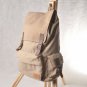 Stylish New Waterproof Canvas Laptop Bag 14" Men Women School Campus Backpack
