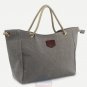 Artsivaris NEW Canvas Tote Rope Handle Casual Travel Shoulder Bag Purse