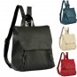 Artsivaris Genuine Leather Women Backpack Vintage School Travel Bag Rucksack