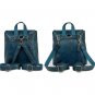 Artsivaris Genuine Leather Women Backpack Vintage School Travel Bag Rucksack