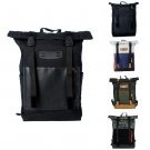 Stylish Waterproof Roll Top 14" Laptop Computer Backpack School Travel Bag