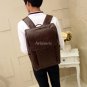 Stylish Vintage Leather Backpack 14" Laptop Shoulder Bag Business Travel Satchel