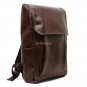 Stylish Vintage Leather Backpack 14" Laptop Shoulder Bag Business Travel Satchel
