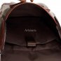 Stylish Vintage Leather Backpack 14" Laptop Shoulder Bag Business Travel Satchel