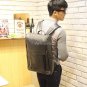 Stylish Vintage Leather Backpack 14" Laptop Shoulder Bag Business Travel Satchel