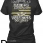 Proud Veteran's Daughter Dad Protector and Hero Tee - Varieties Design Tshirt