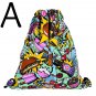 Canvas Poly Drawstring Cinch Sack Sport Beach Travel Outdoor Backpack Bags