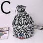 Canvas Poly Drawstring Cinch Sack Sport Beach Travel Outdoor Backpack Bags