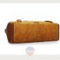Artsivaris Horse Leather Waterproof Canvas Messenger Vintage School Travel Bag