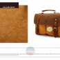 Artsivaris Horse Leather Waterproof Canvas Messenger Vintage School Travel Bag