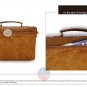 Artsivaris Horse Leather Waterproof Canvas Messenger Vintage School Travel Bag