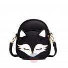 Stylish Fox Cartoon Women Shoulder Bag Leather Handbag Sling Crossbody Messenger