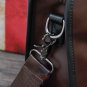 Artsivaris Men Vintage Leather Business Briefcase Brown Attache Laptop Bag