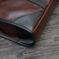 Artsivaris Men Vintage Leather Business Briefcase Brown Attache Laptop Bag