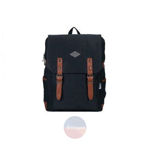 Vintage Men Women 14" Laptop Backpack School Travel Book Bag Oxford Rucksack