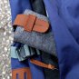 Stylish Roll Top 14" Laptop Macbook Bag Retro Travel School Backpack