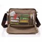 Artsivaris Men Canvas Multifunction Messenger Bag Travel Medium Satchel Bag