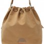 Vintage Tassel Fringe Shoulder Bag Drawstring Khaki Casual Travel Messenger Bags