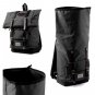 Stylish Roll Top Backpack Laptop 14" Macbook Pro Bag Vintage School Rucksack