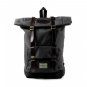 Stylish Roll Top Backpack Laptop 14" Macbook Pro Bag Vintage School Rucksack
