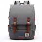 Stylish Men Women Canvas 14" Laptop Computer Backpack School Travel Rucksack