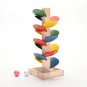 A Set Marble Ball Drop Tree Kids Track Game Assembly Baby Smart Toy Blocks Gifts