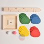 A Set Marble Ball Drop Tree Kids Track Game Assembly Baby Smart Toy Blocks Gifts