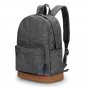 Stylish Men Women Canvas Backpack School College 14" Laptop Rucksack Travel Bag