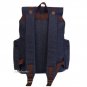 Stylish Denim Waterproof 14" Laptop Backpack Classy School Travel Macbook Bag