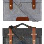 Felt Laptop Sleeve 11 - 15.6" Shoulder Bag Cover Netbook Handbag MacBook Case