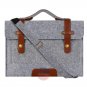 Felt Laptop Sleeve 11 - 15.6" Shoulder Bag Cover Netbook Handbag MacBook Case